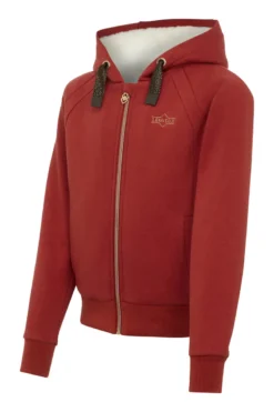 LeMieux Young Rider Sherpa Lined Hoodie Sienna -Lemieux Shop lm youngridersherpa sienna2 lr