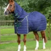 Premier Equine Lucanta 450g Stable Rug With Neck Cover Navy