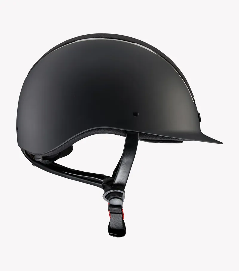 Premier Equine Odyssey Horse Riding Helmet Black 4 Premier Equine Odyssey Horse Riding Helmet Black - Image 4