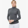 Premier Equine Ombretta Ladies Technical Riding Top Anthracite Grey