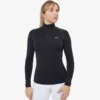 Premier Equine Ombretta Ladies Technical Riding Top Black