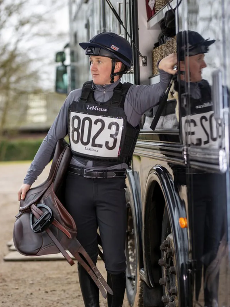 LeMieux Mens Base Layer Slate Grey 6 LeMieux Mens Base Layer Slate Grey - Image 6