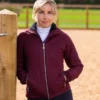 Premier Equine Pro Tech Rider Ladies Waterproof Riding Jacket Wine