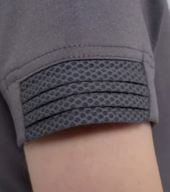 Premier Equine Mini Remisa Girl's Technical Short Sleeve Riding Top Grey 9 Premier Equine Mini Remisa Girl's Technical Short Sleeve Riding Top Grey -Lemieux Shop remisa top kids grey 5