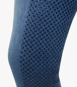 Premier Equine Rocket Girls Denim Riding Breeches Denim Plum 11 Premier Equine Rocket Girls Denim Riding Breeches Denim Plum -Lemieux Shop rocket kids denim breeches plum 6