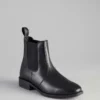 Premier Equine Rossago Synthetic Chelsea Paddock Boot Black
