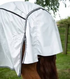 Premier Equine ShowerTex Fly Rug With Surcingles Silver 11 Premier Equine ShowerTex Fly Rug With Surcingles Silver -Lemieux Shop showertex stay dry fly rug grey 6