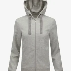 LeMieux Leonie Zip Through Hoodie Grey Marl