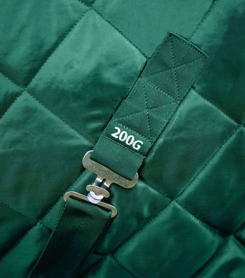 Premier Equine Tuscan Stable Rug 200g Green 4 Premier Equine Tuscan Stable Rug 200g Green - Image 4