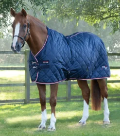 Premier Equine Tuscan Stable Rug 100g Navy
