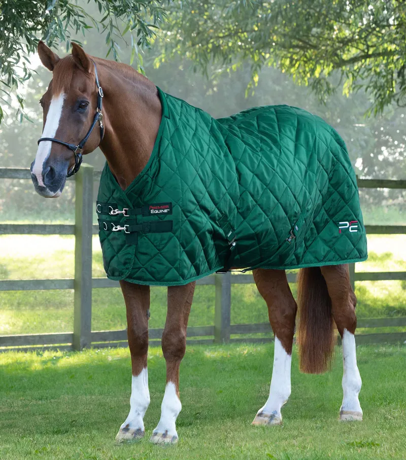 Premier Equine Tuscan Stable Rug 200g Green 1 Premier Equine Tuscan Stable Rug 200g Green