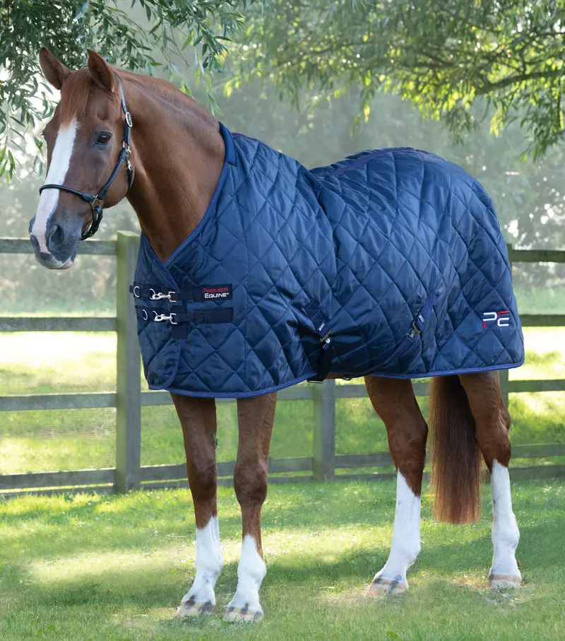 Premier Equine Tuscan Stable Rug 200g Navy 1 Premier Equine Tuscan Stable Rug 200g Navy
