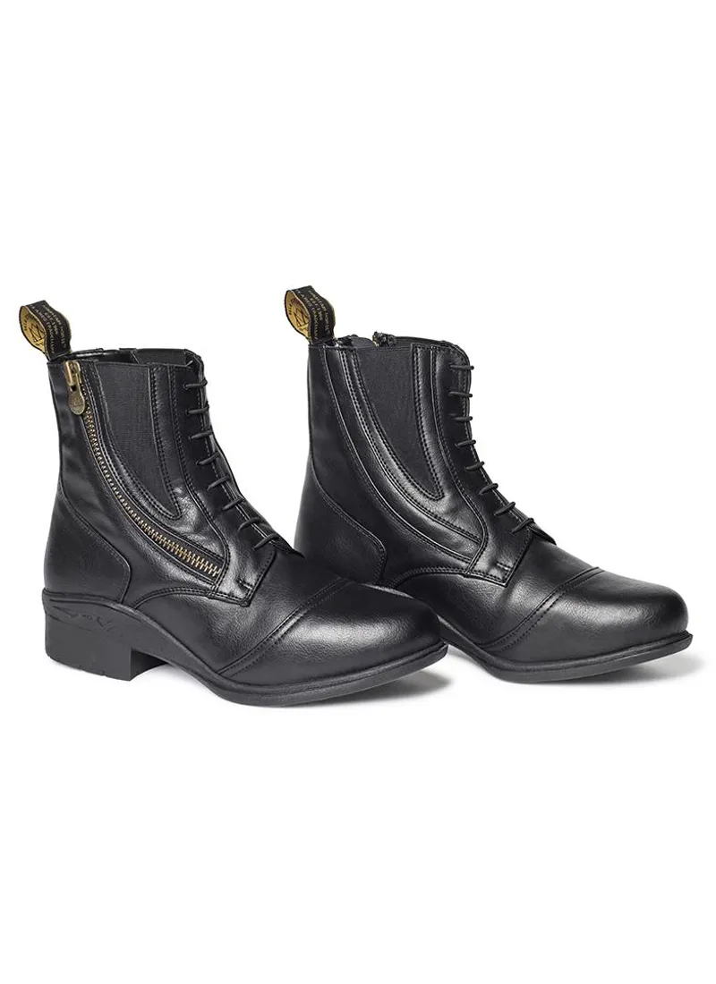Mountain Horse Veganza Winter Side Zip Paddock Boot Black 1 Mountain Horse Veganza Winter Side Zip Paddock Boot Black