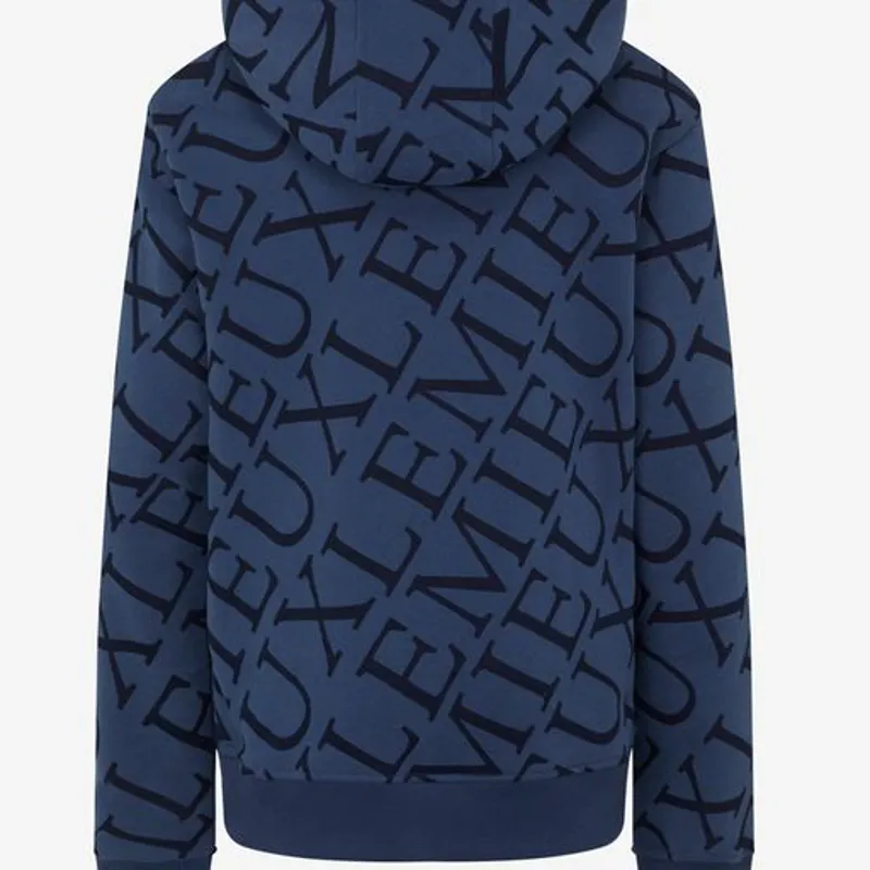 LeMieux Young Rider Honor Pop Over Hoodie Atlantic 4 LeMieux Young Rider Honor Pop Over Hoodie Atlantic - Image 4