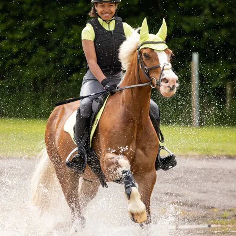 LeMieux Young Rider Short Sleeve Base Layer Kiwi 5 LeMieux Young Rider Short Sleeve Base Layer Kiwi - Image 5