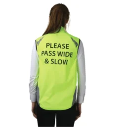 Hy Equestrian Reflector Gilet In Yellow -Lemieux Shop yellow2