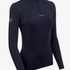 LeMieux Mia Mesh Long Sleeved Base Layer Navy -Lemieux Shop zTMdPLKQ